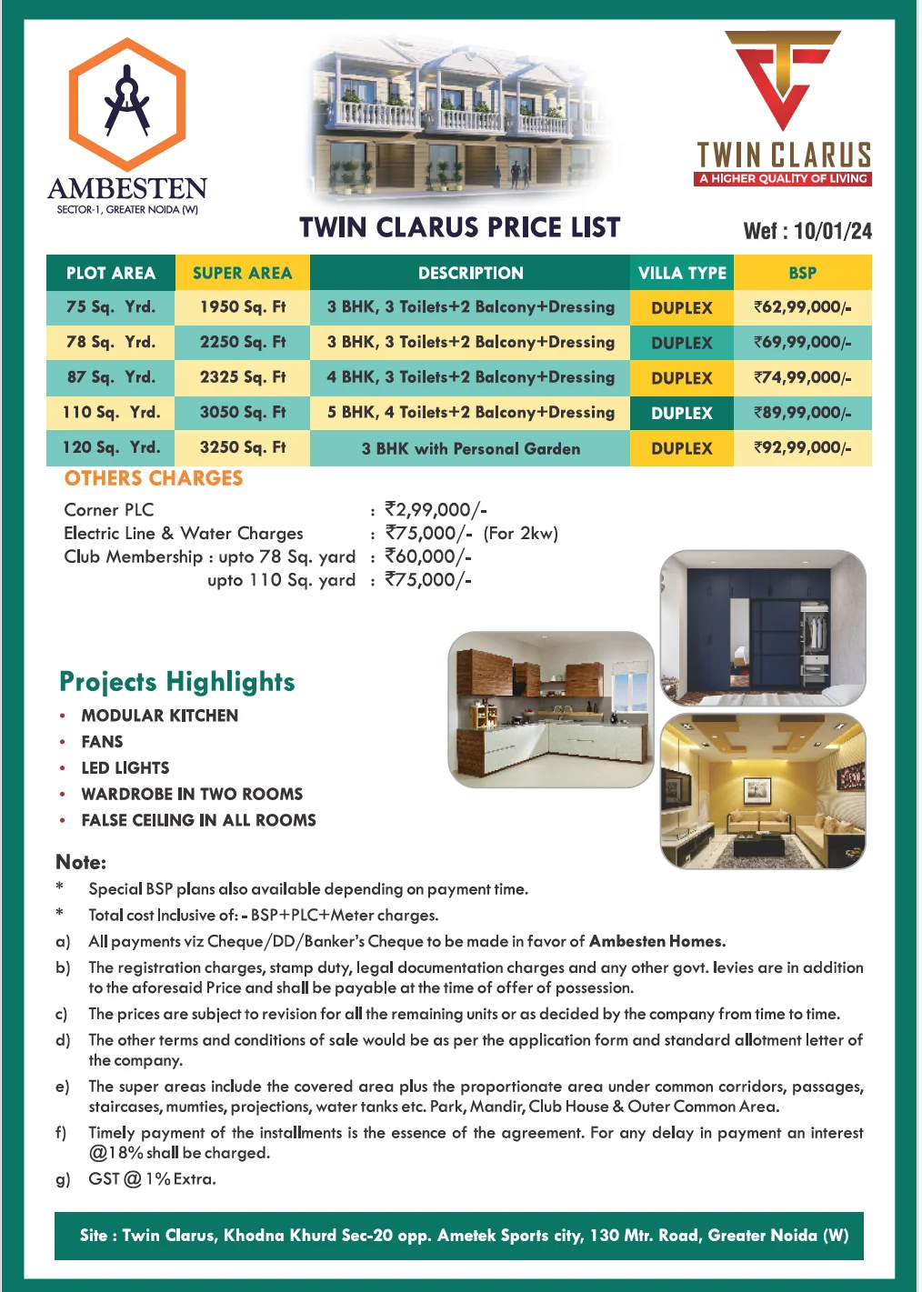 Twin Clarus Villas